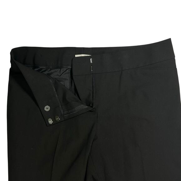 Nordstrom Halogen Quinn Fit Womens Sz 10 Black Dress Pants Trouser Bootcut Work - Picture 3 of 15